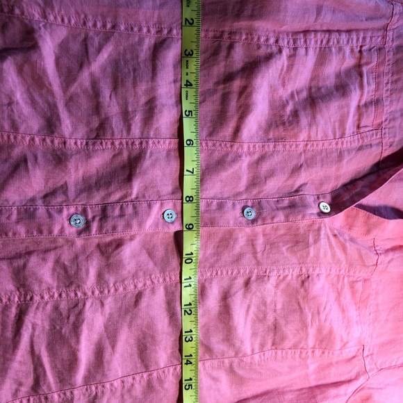 Tommy Bahama pink shirt, size small - Picture 9 of 10